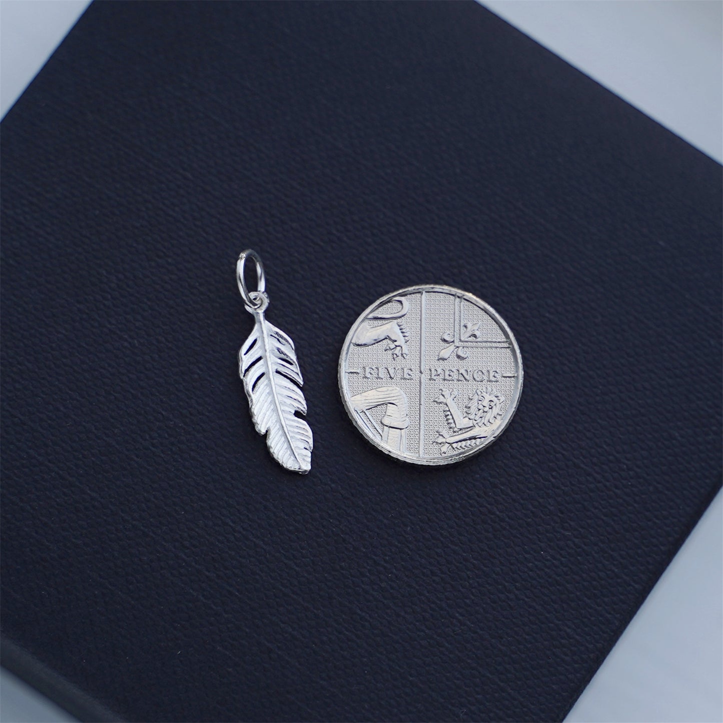 Sterling Silver Feather Angel Leaf Wing Earring Bracelet Necklace Charm Pendant - sugarkittenlondon