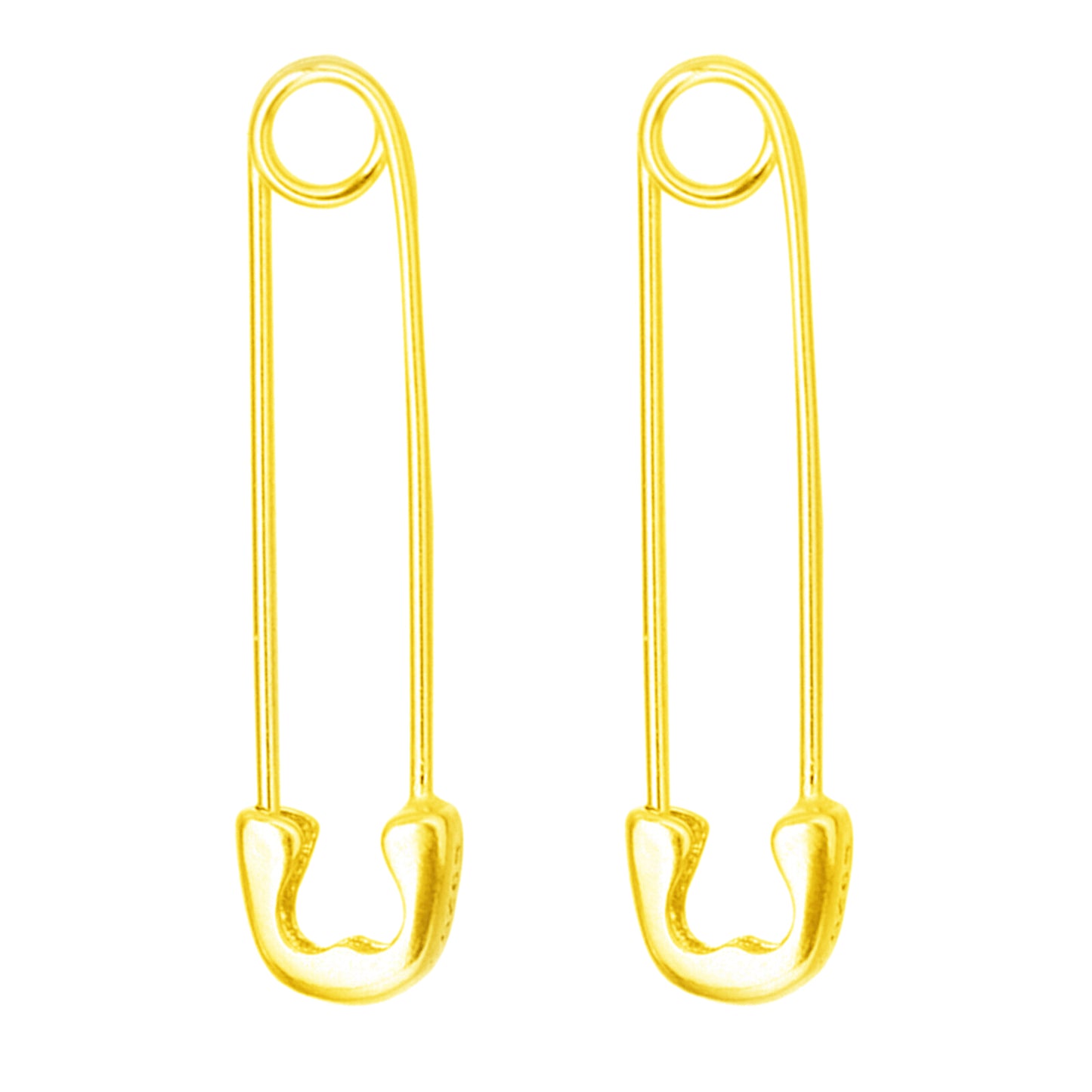 2cm 3cm Sterling Silver Safety Pin Heart Paper Clip Hoop Drop Cuff Earrings