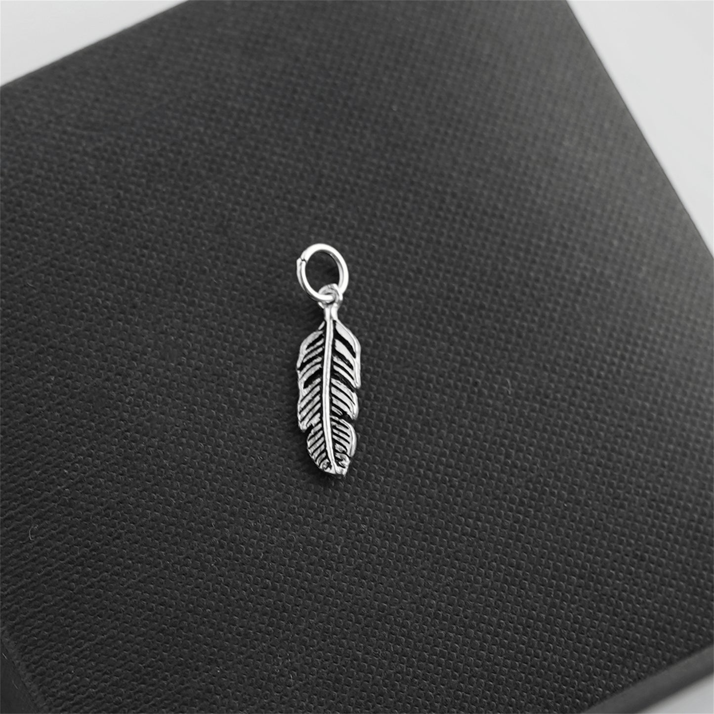 Sterling Silver Feather Angel Leaf Wing Earring Bracelet Necklace Charm Pendant - sugarkittenlondon