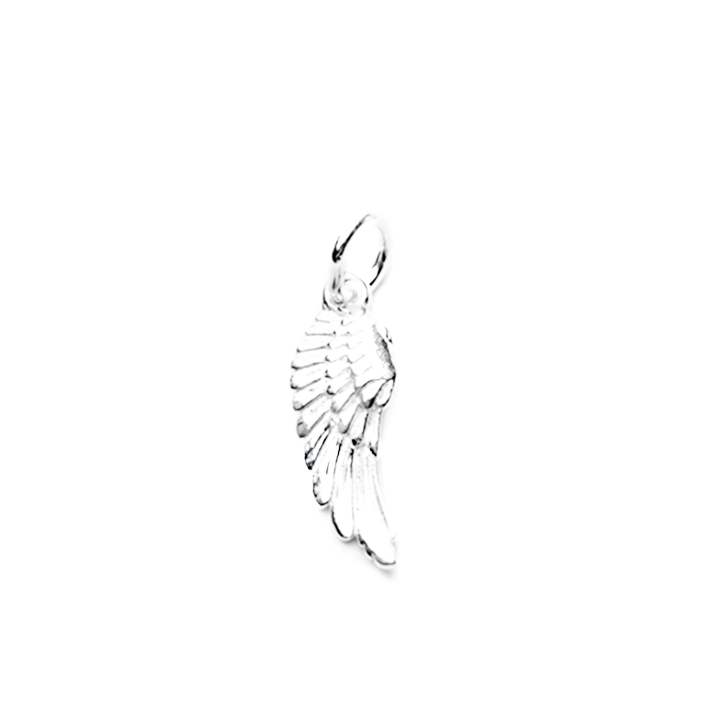Angel Wings Silver Charm Pendant for Earrings, Necklace, and Bracelet - sugarkittenlondon