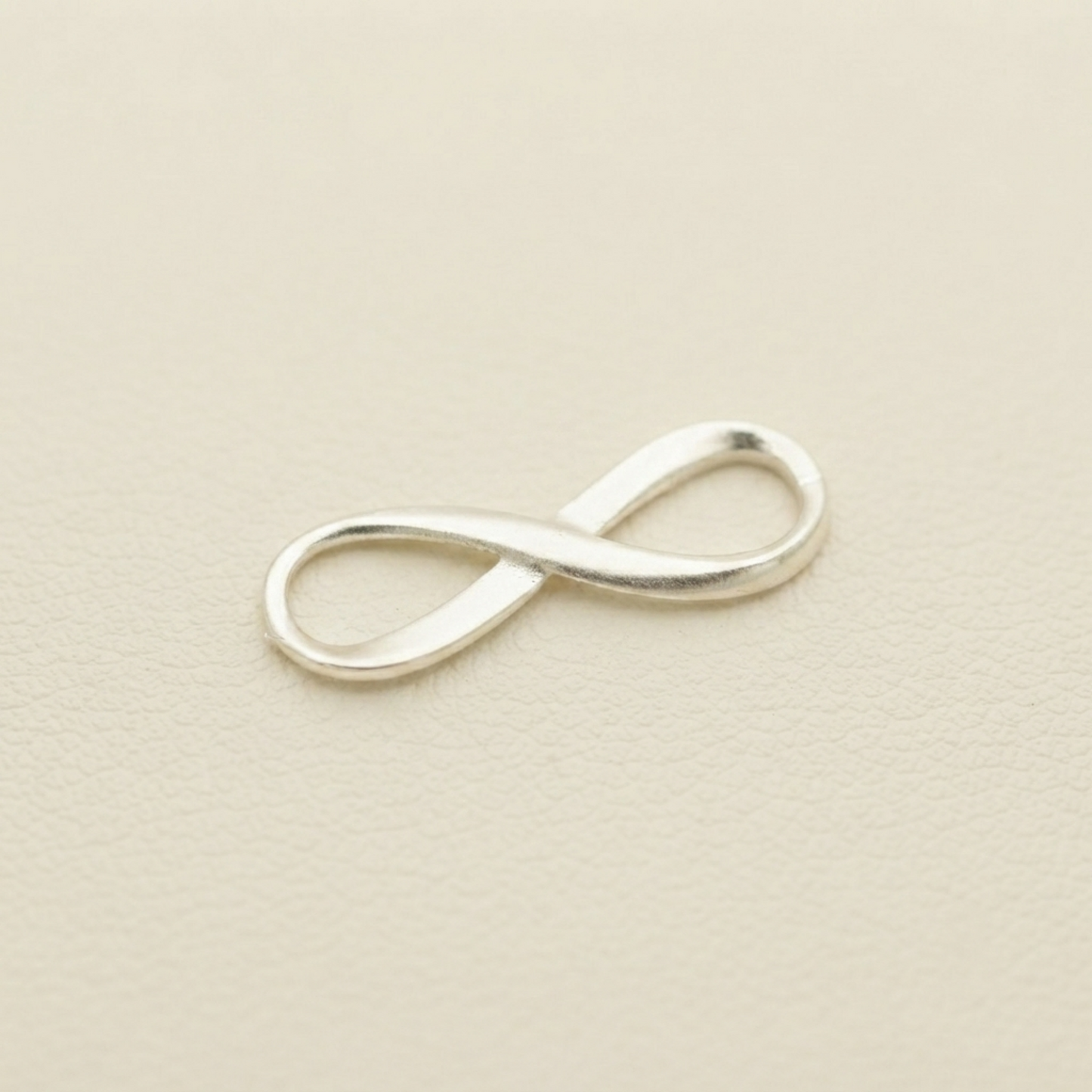 Silver Infinity Connector Charm