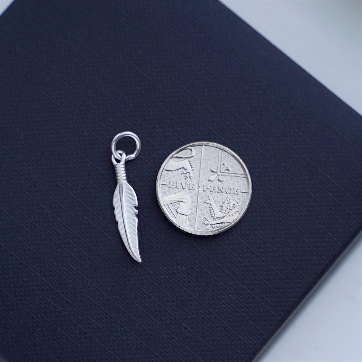Sterling Silver Feather Angel Leaf Wing Earrings Bracelet Necklace Charm Pendant - sugarkittenlondon