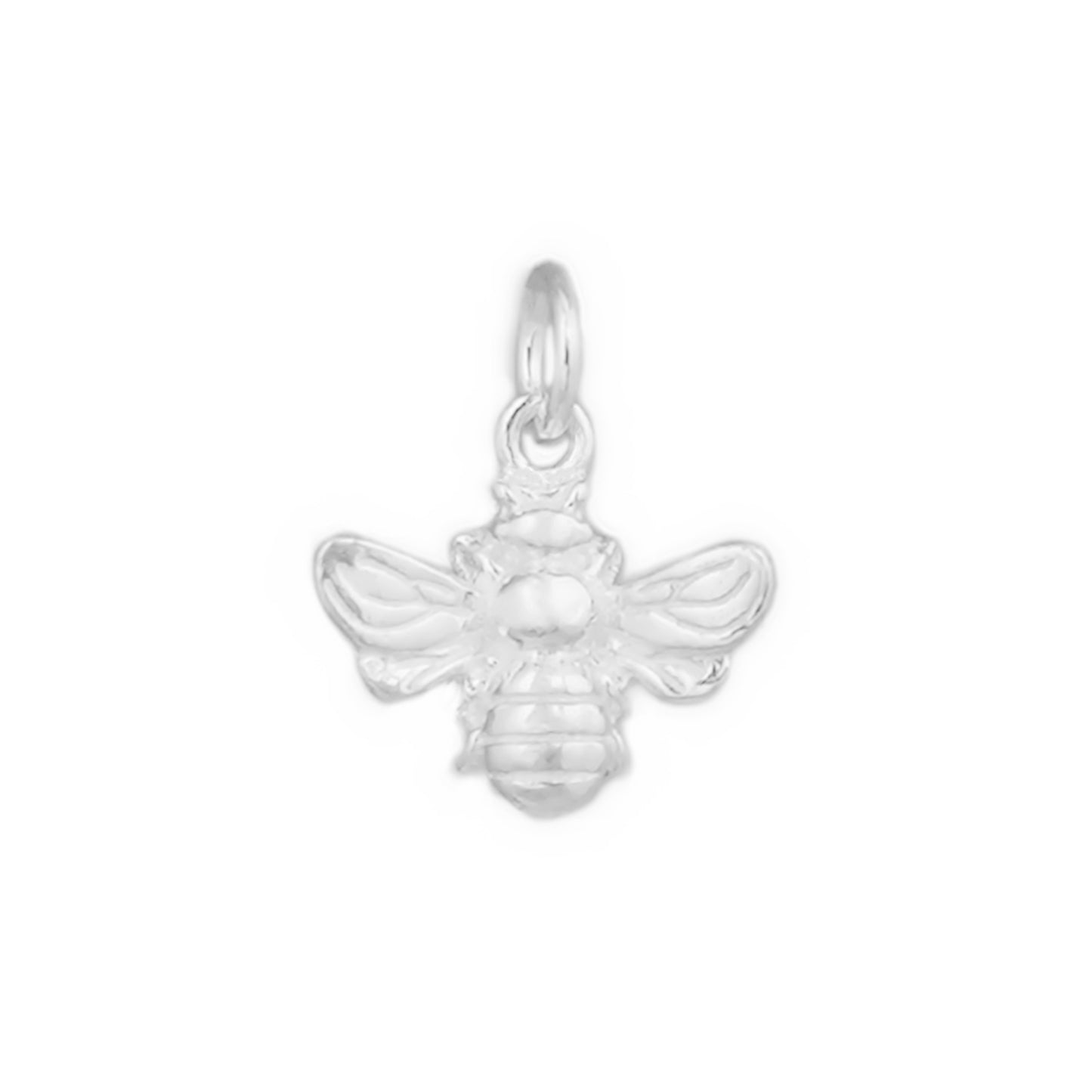 Sterling Silver 3D Bumble Bee Insect Bracelet Necklace Charm Pendant B - sugarkittenlondon