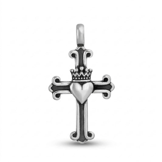 Fleury Claddagh Cross Pendant