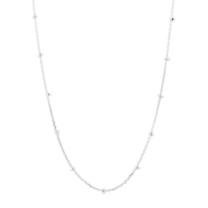 Sterling Silver 1mm Flat Beaded Satellite Choker Belcher Curb Trace Chain Necklace 3 Tones - sugarkittenlondon