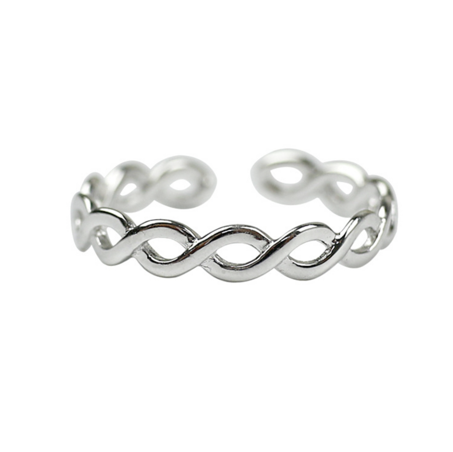 Infinity Knots Band Ring