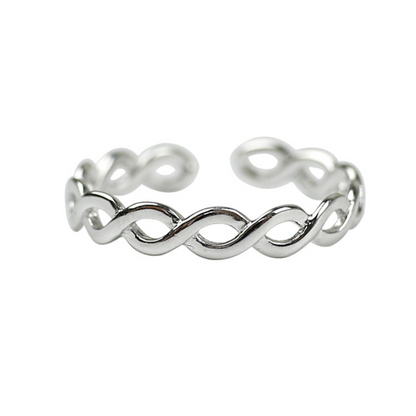 Infinity Knots Band Ring