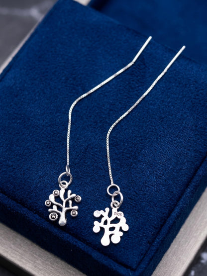 Tree of Life charm necklace pendant on a silver chain