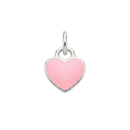 Glazed Puffy Heart Charm