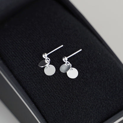 Double Dots Drop Studs
