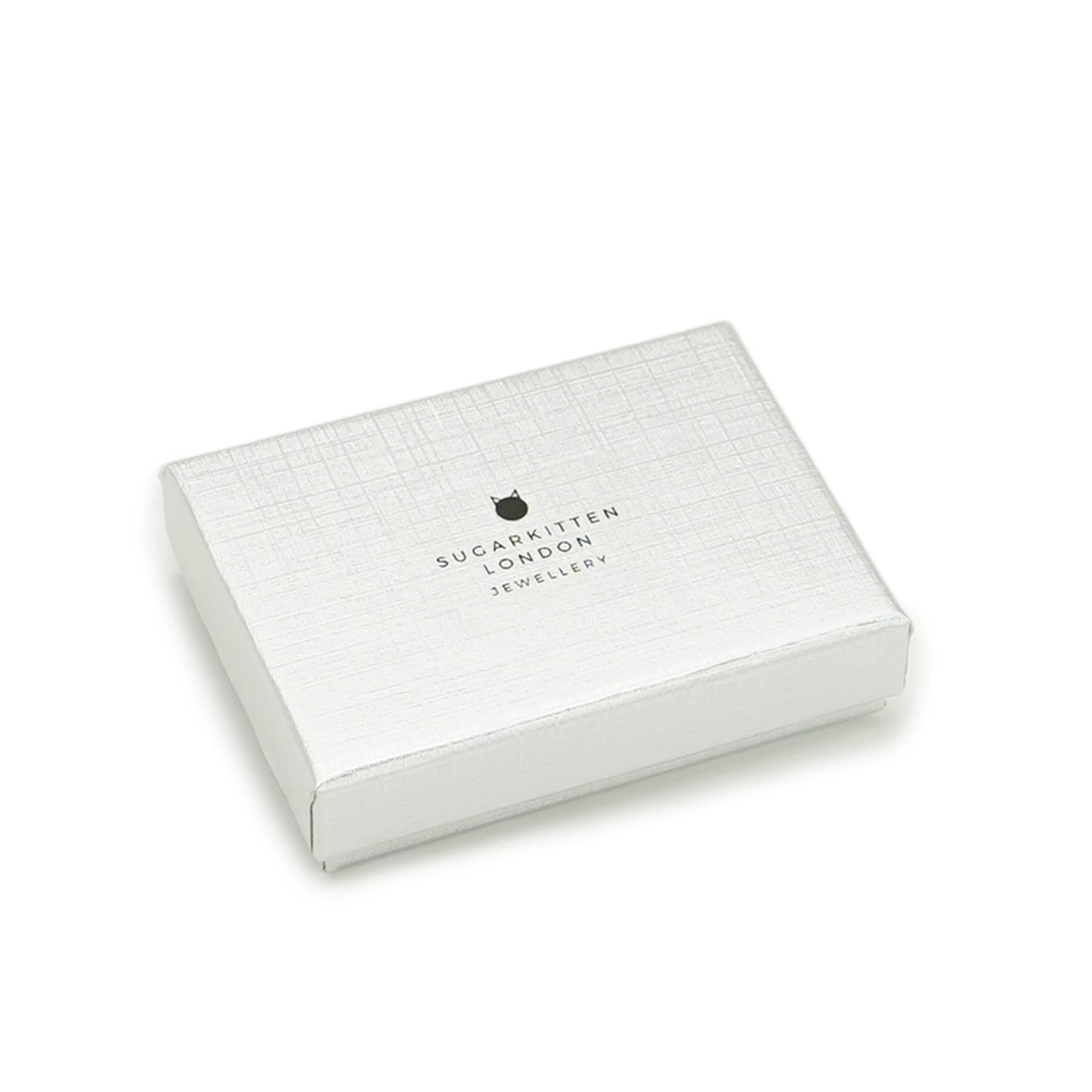 Rhodium on Sterling Silver Shiny Constellation Zodiac Aries Sheep Charm Necklace 44.5cm 17.5''