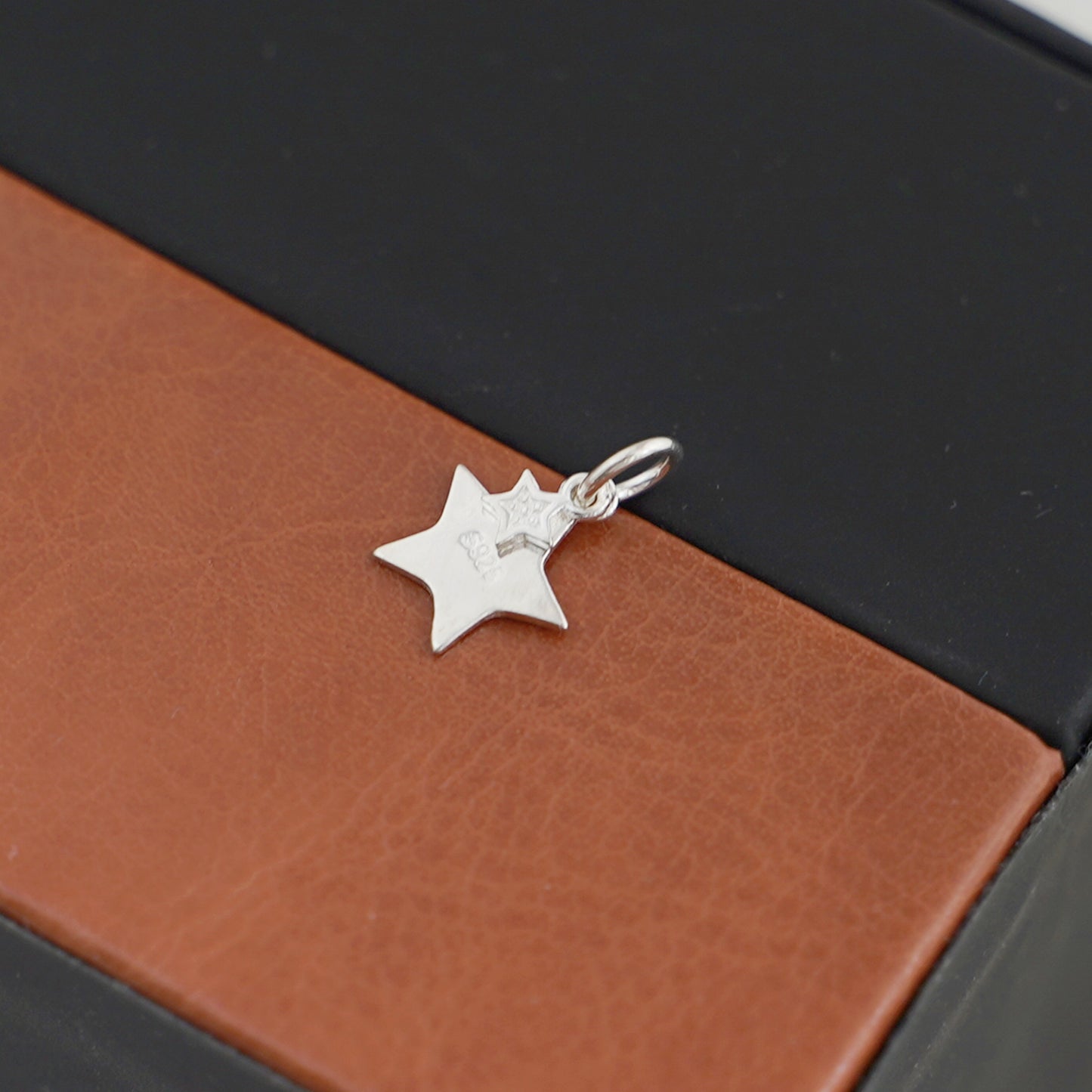 Sterling Silver Double Girls Lucky SHINE LIKE A STAR Necklace Charm Pendant - sugarkittenlondon