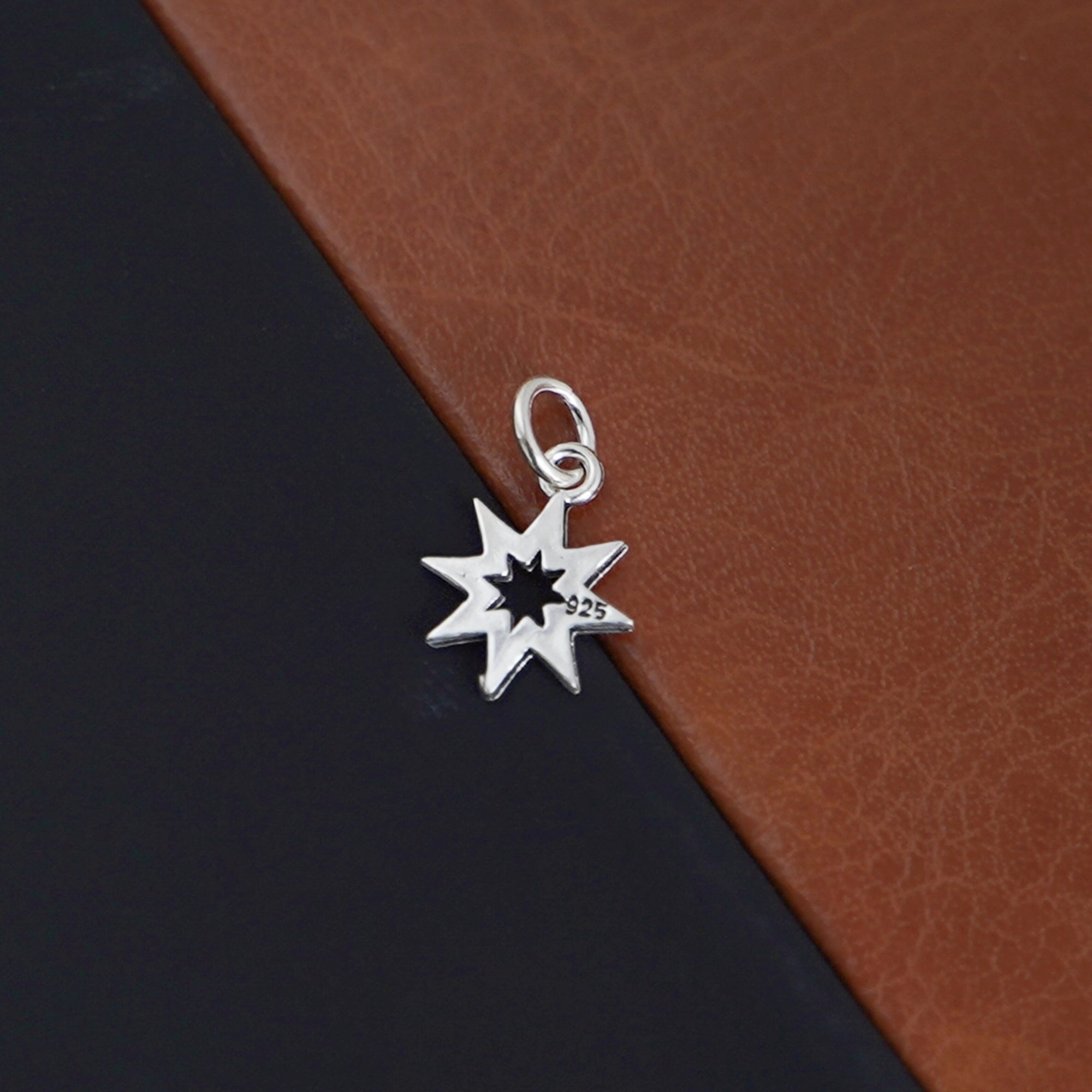 Eight Pointed Star Pendant TP472 – Peter Stone Jewelry