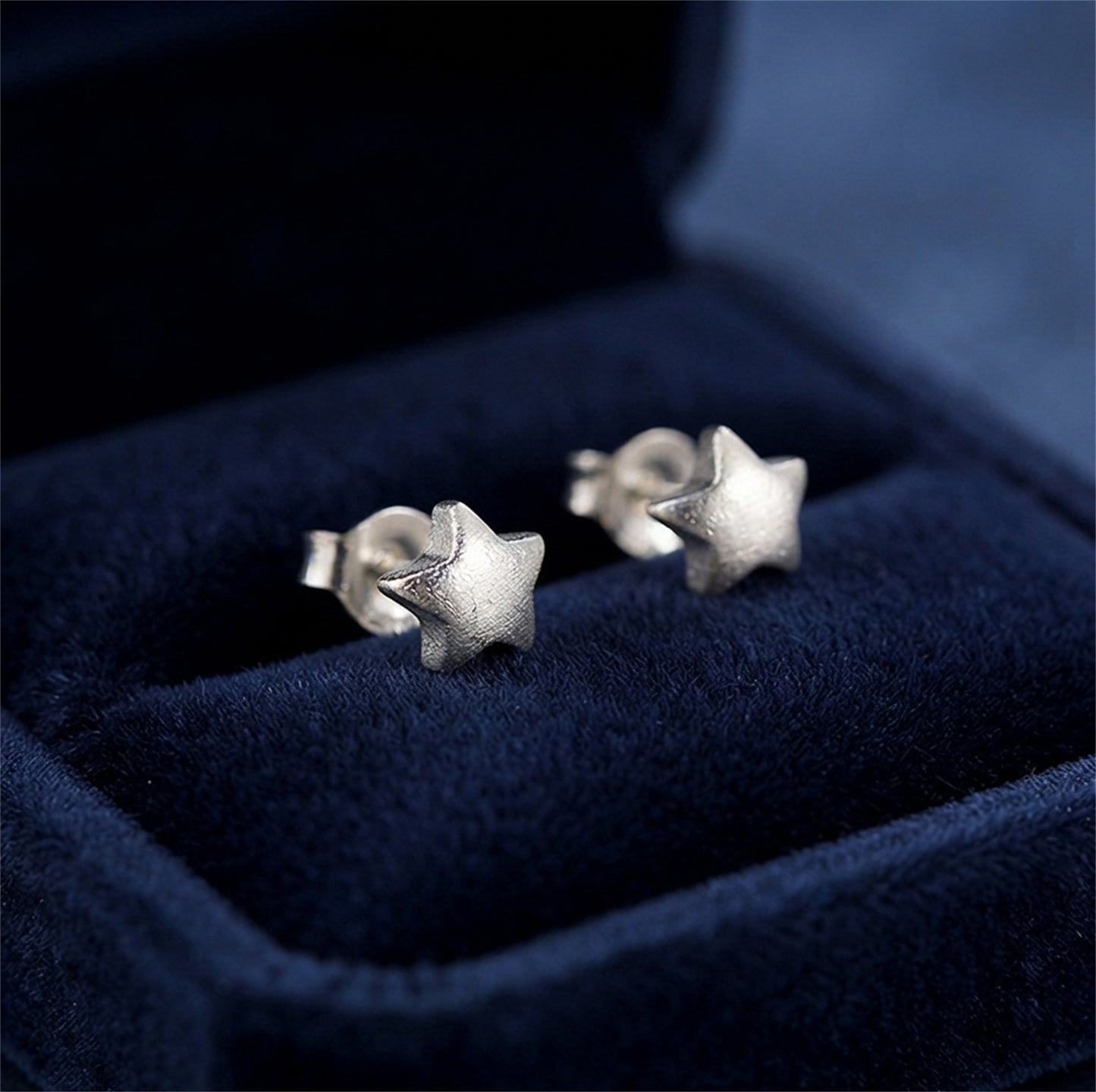 Puffy Star & Moon Studs