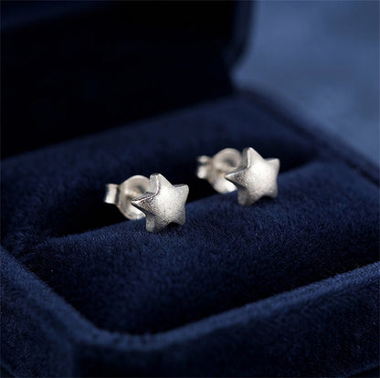 Puffy Star & Moon Studs