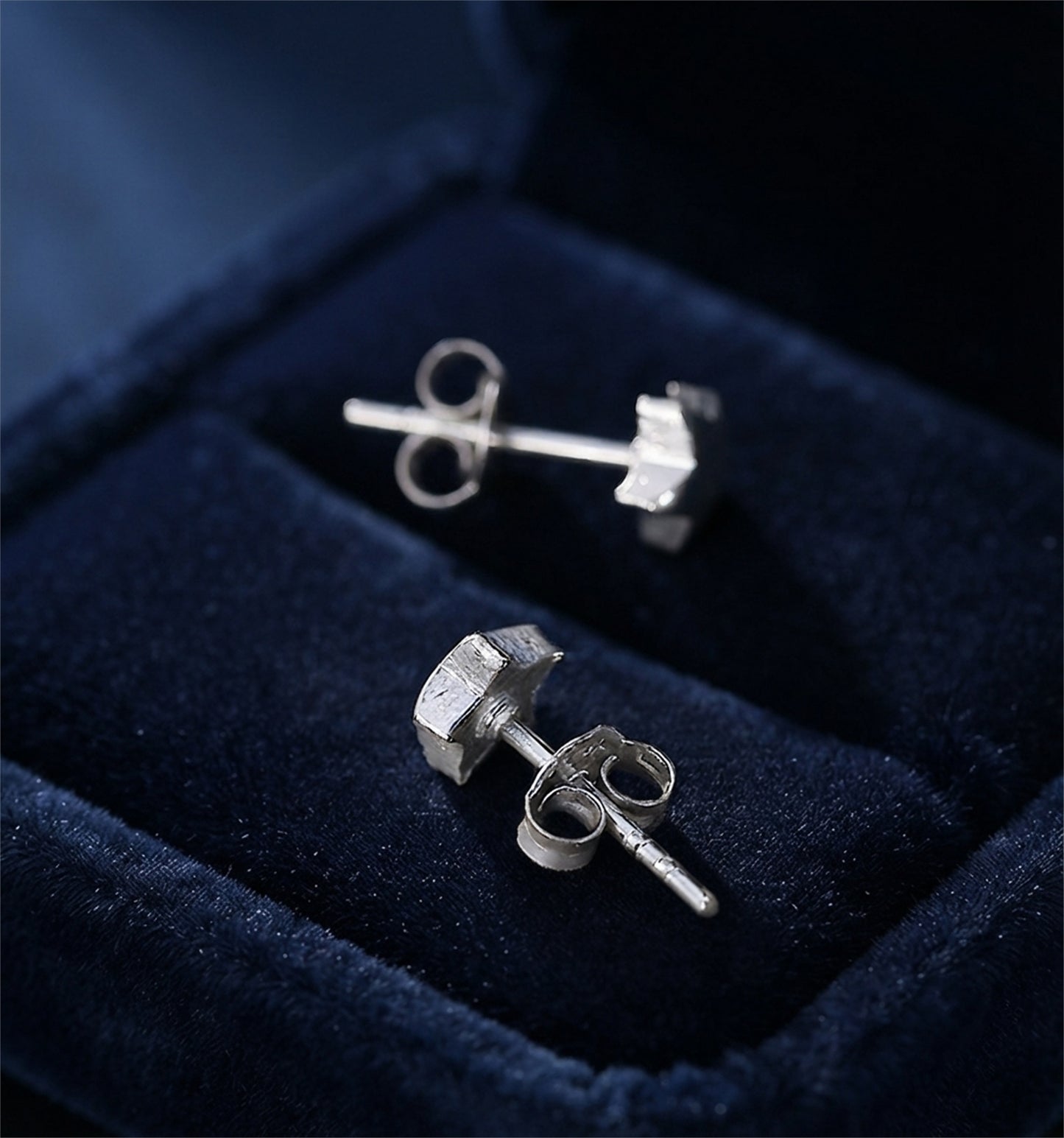 Puffy Star & Moon Studs