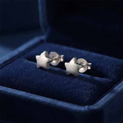 Puffy Star & Moon Studs