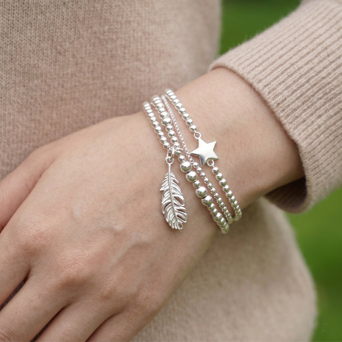 Sterling Silver Small Feather Angel Wing Charm Pendant For Necklace Bracelet Earrings