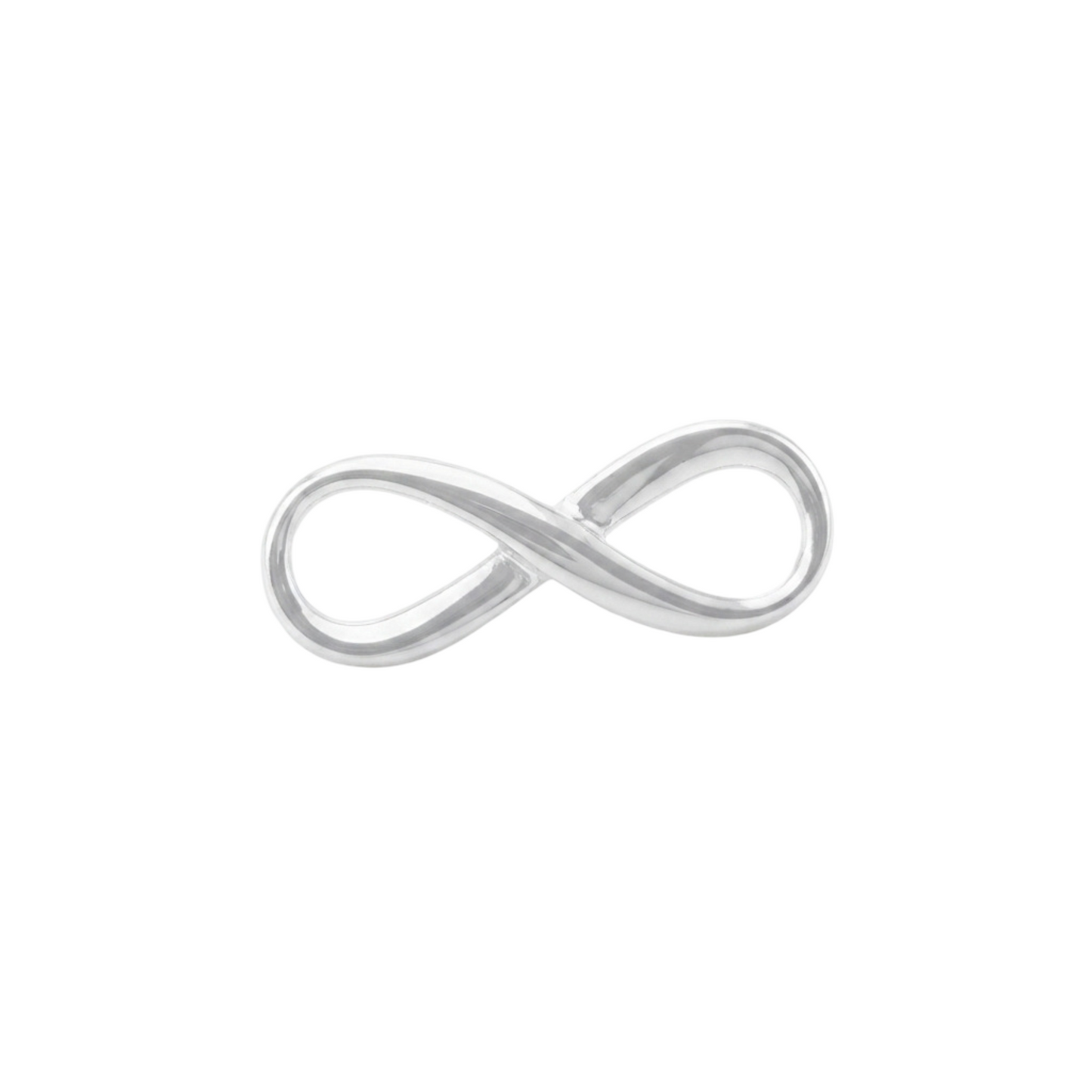 Silver Infinity Connector Charm