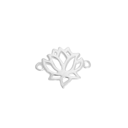Lotus Flower Connector Charm