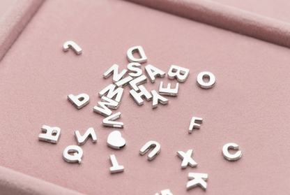 Alphabet Sliding Charm