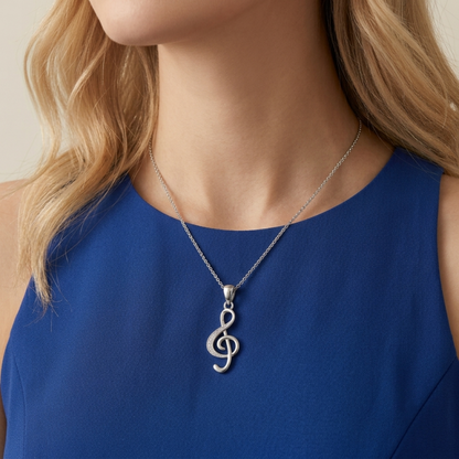 Music Note Pendant