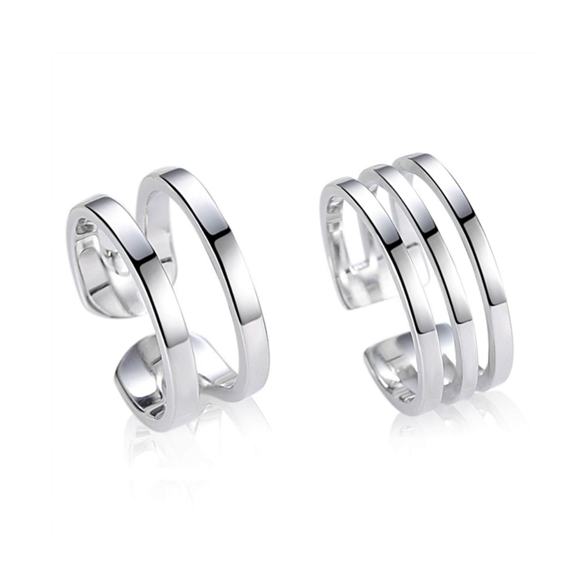 Amazon.com: Promise Rings for Couples Matching Rings Sets 925 Sterling  Silver I Love You Engagement Ring for Her and Him Wedding Band Adjustable Couple  Rings for 2 Women Size 68 Men Size