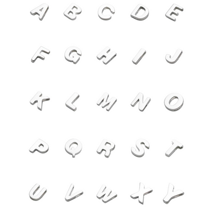 Alphabet Sliding Charm