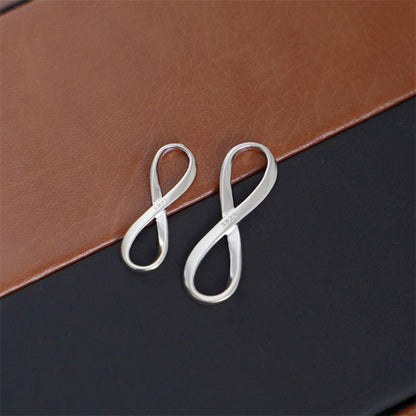 Sterling Silver Infinity Charm Infinite Love Necklace Bracelet Connector - sugarkittenlondon