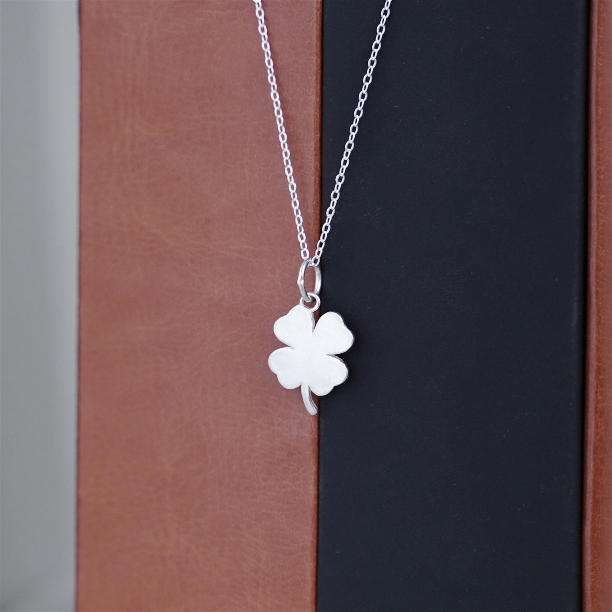 ArtStation - Wear Your Luck in Style with a Silver Four Leaf Clover Necklace