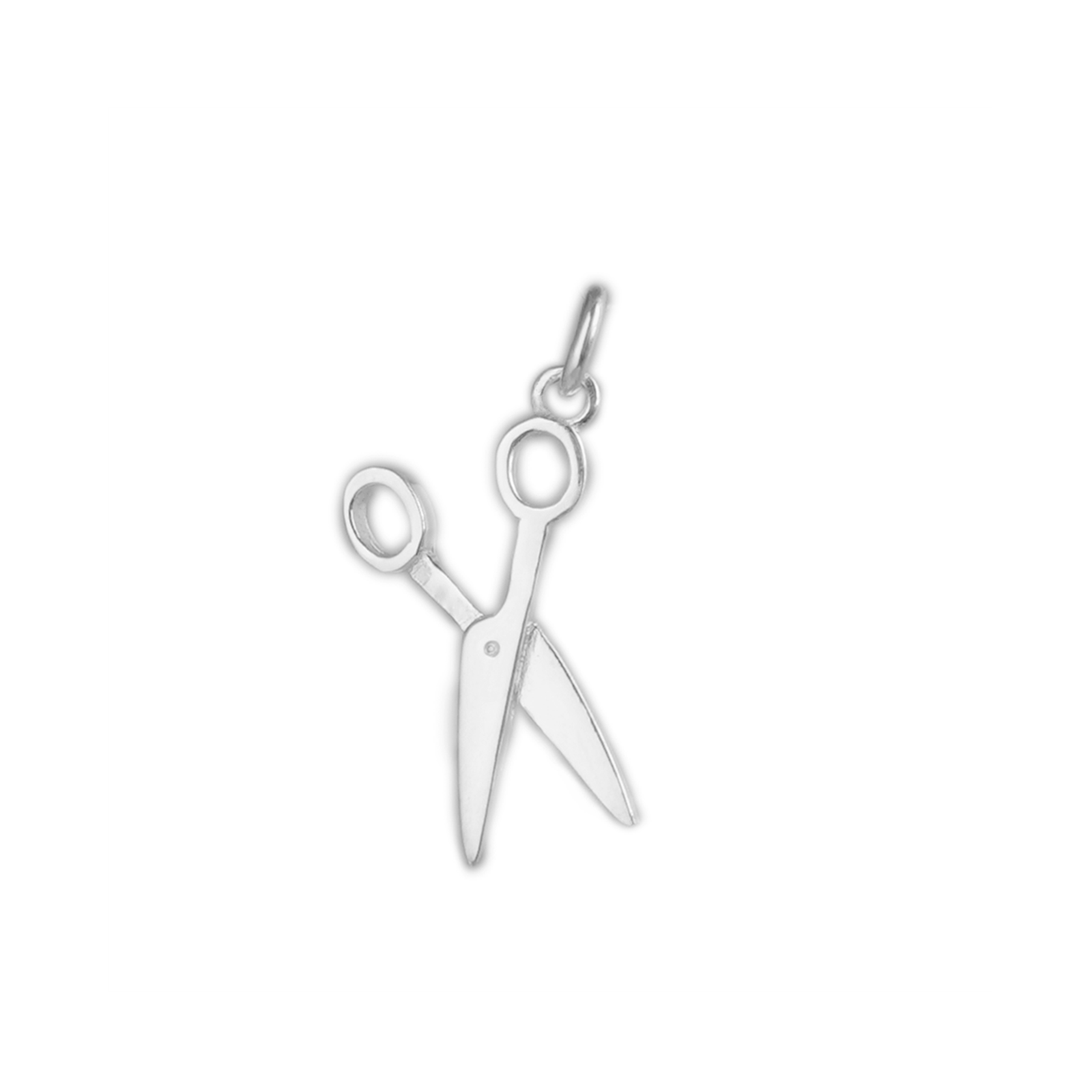 Sterling Silver Scissors Charm Pendant Craft Hairdresser Salon Barber Gift III - sugarkittenlondon