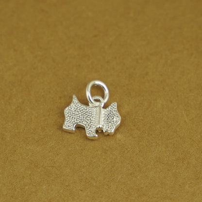 Sterling Silver Scottish Terrier Scottie Dog Necklace Bracelet Pendant Charm - sugarkittenlondon