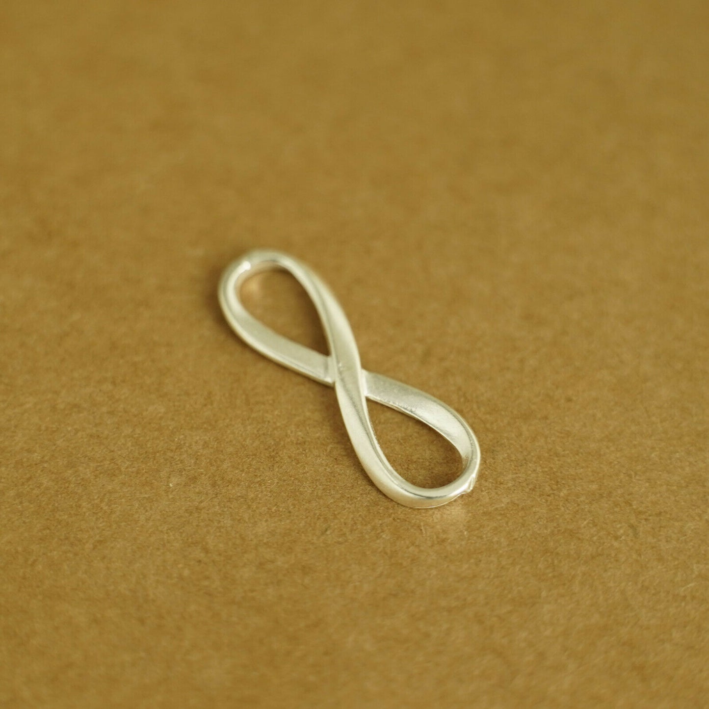 Sterling Silver Infinity Charm Infinite Love Necklace Bracelet Connector - sugarkittenlondon