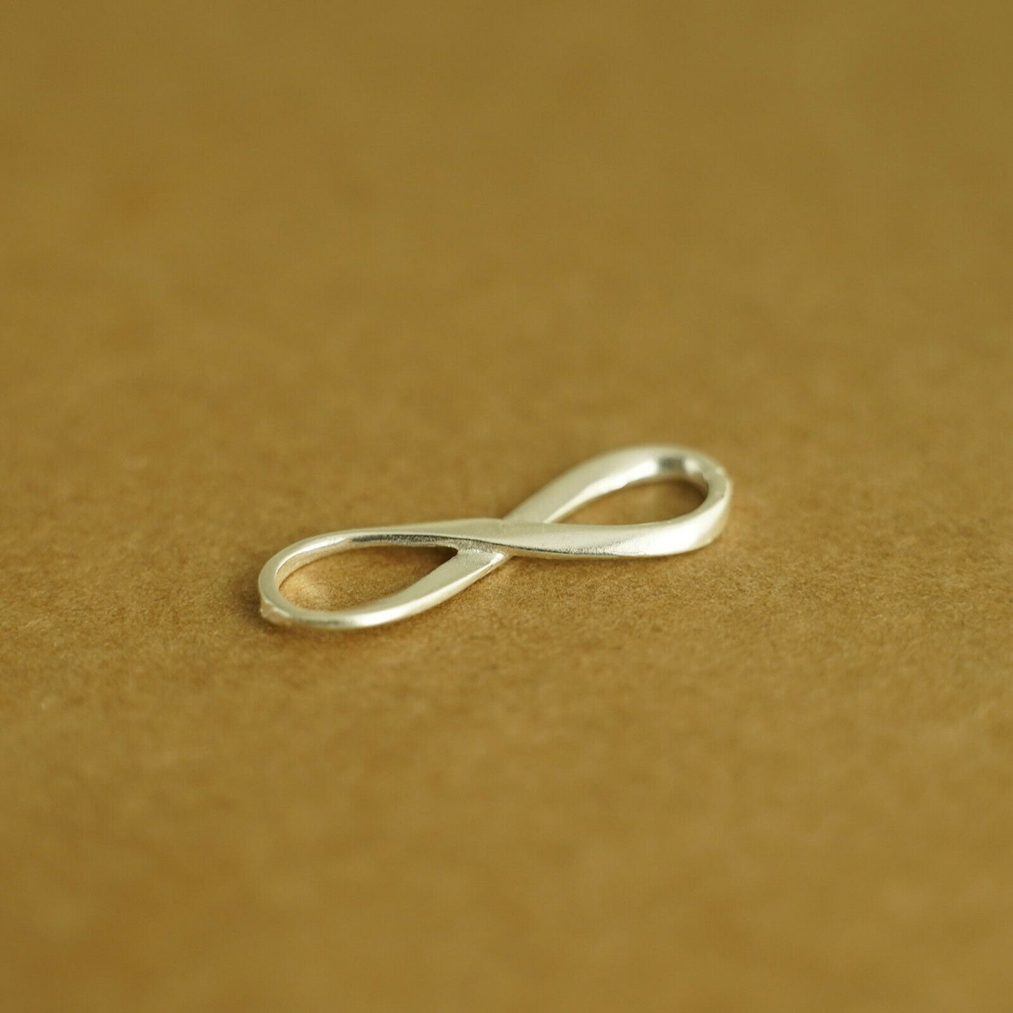 Sterling Silver Infinity Charm Infinite Love Necklace Bracelet Connector - sugarkittenlondon