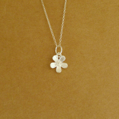 2 Sterling Silver Flower Blossom Necklace Bracelet Earring Pendants - sugarkittenlondon