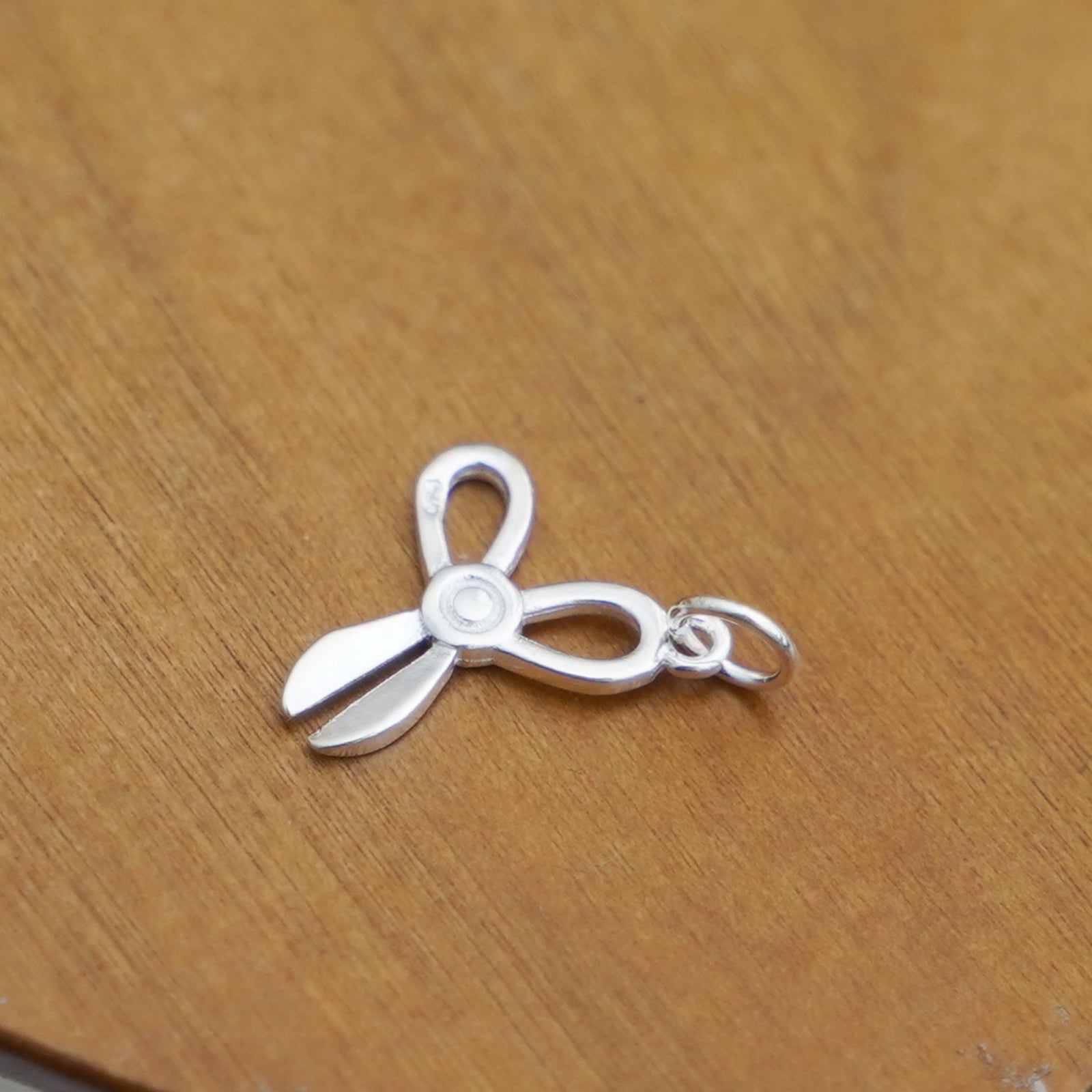 Sterling Silver Scissors Charm Pendant Cute Craft Gift I - sugarkittenlondon
