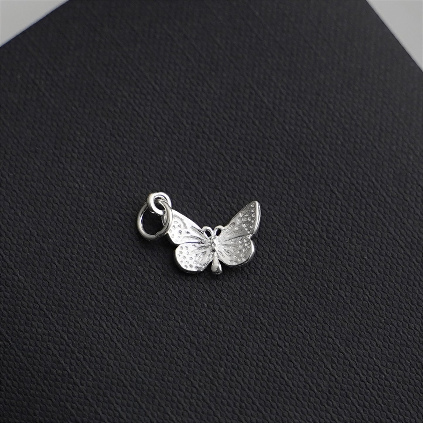 Sterling Silver Butterfly Pendant Charm for Necklace Bracelet - sugarkittenlondon