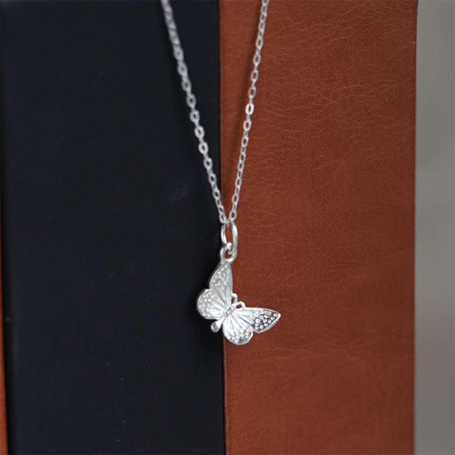 Sterling Silver Butterfly Pendant Charm for Necklace Bracelet - sugarkittenlondon