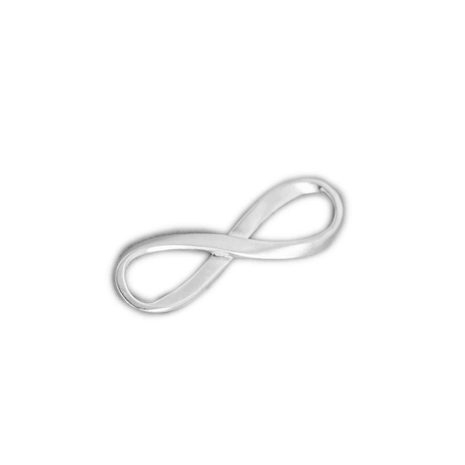 Sterling Silver Infinity Charm Infinite Love Necklace Bracelet Connector - sugarkittenlondon